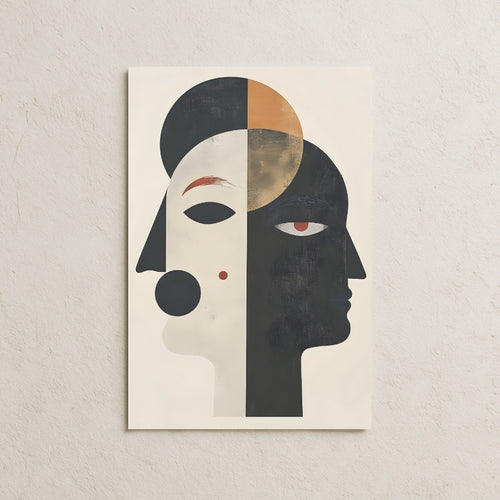 Soyut Portre Çalışması Posteri