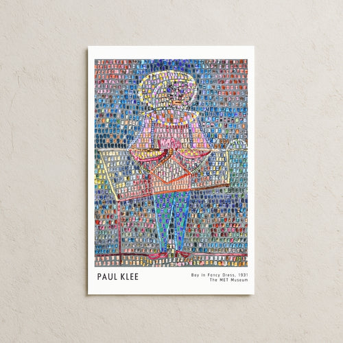 Paul Klee - Boy In Fancy Dress, 1931 Posteri