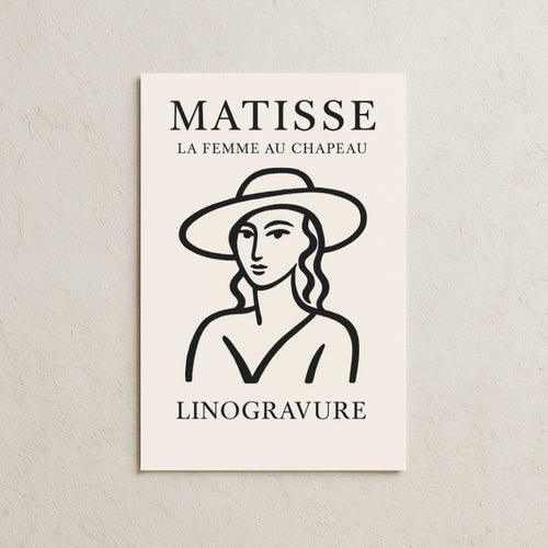 Matisse La Femme Au Chapeau Posteri