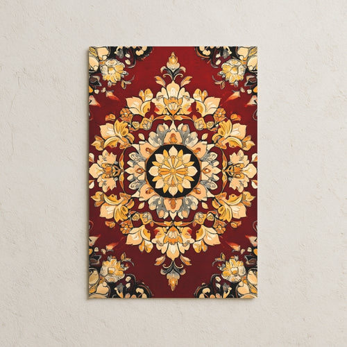 Pattern Motifler Posteri-12