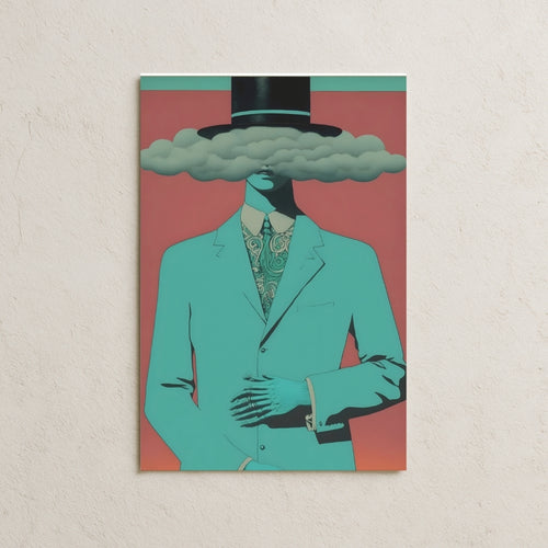 Kafası Bulutlu Adam Posteri