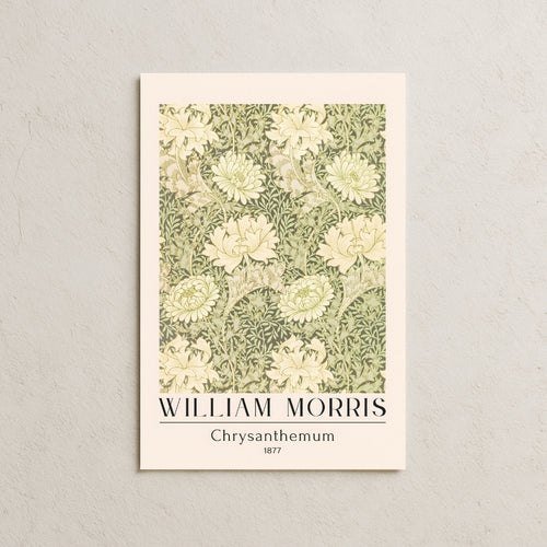 William Morris Chrysanthemum Posteri
