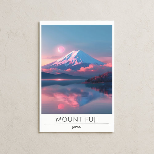 Dark Mount Fuji Posteri