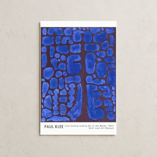 Paul Klee - Late Evening Looking Out Of The Woods, 1937 Posteri