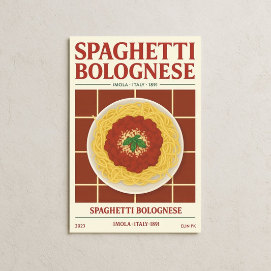 Spaghetti Bolognese Posteri