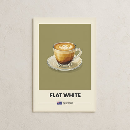 Flat White Posteri