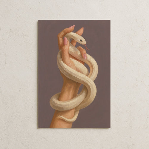 Beyaz Küçük Yılan Posteri