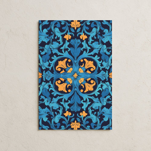 Pattern Motifler Posteri-9