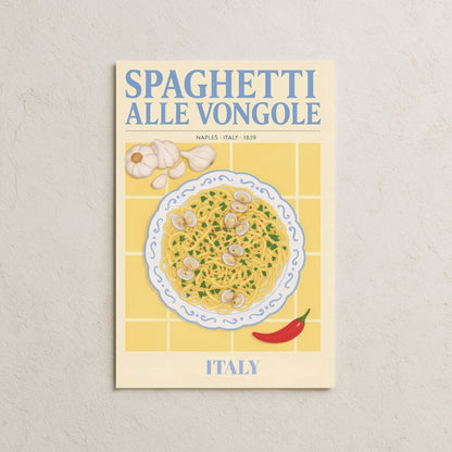 Spaghetti Alle Vongole Posteri