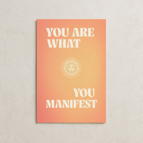 You Manifest Posteri
