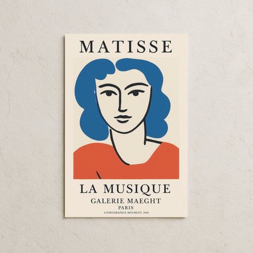 Matisse La Musique Posteri