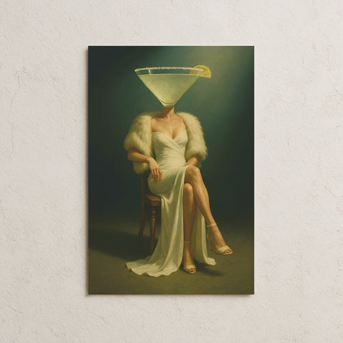 Margarita Kafalı Kadın Posteri