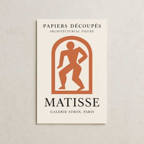 Matisse Architectural Figure Posteri