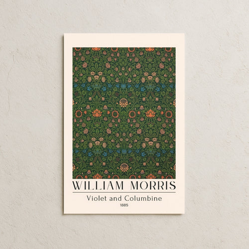 William Morris Violet and Columbine Posteri