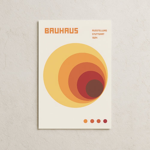 Bauhaus Ausstellung Posteri