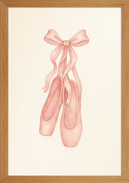 Pembe Balet Ayakkabısı Posteri