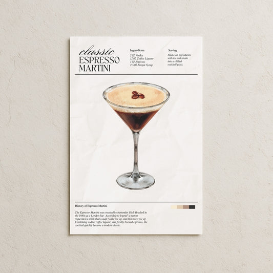 Espresso Martini Posteri