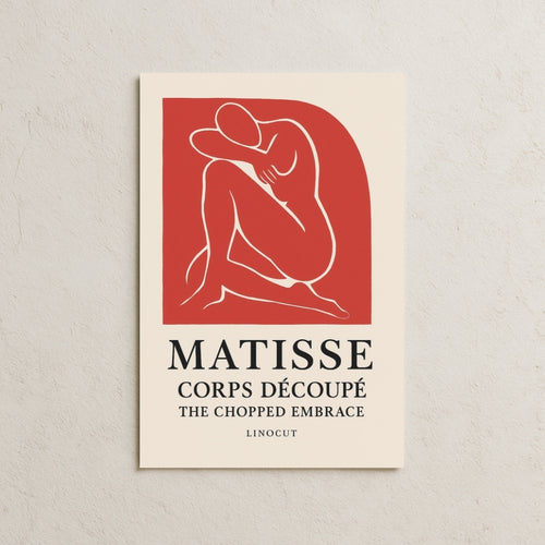 Matisse Corps Decoupe Posteri