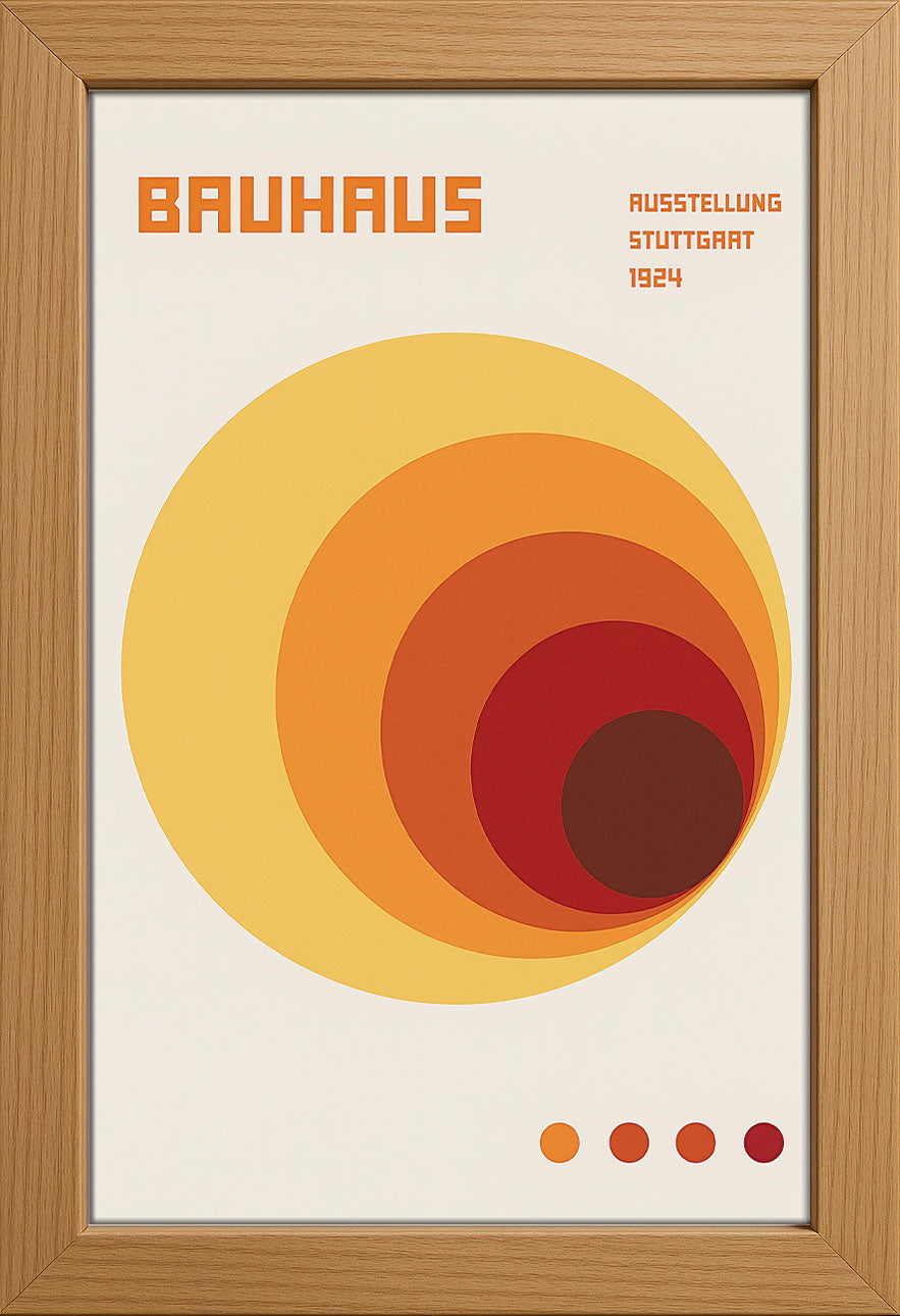 Bauhaus Ausstellung Posteri