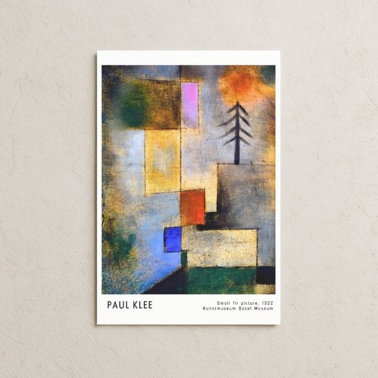 Paul Klee - Small Fir Picture, 1922 Posteri