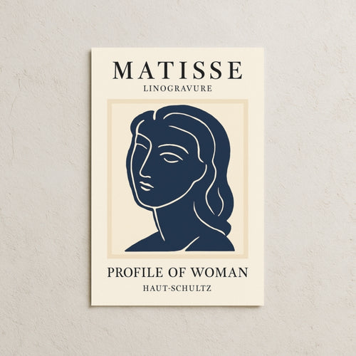 Matisse Profile Of Woman Posteri
