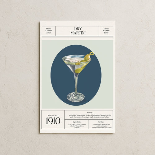 Dry Martini Posteri