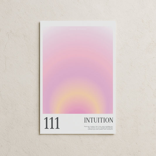 111 Intution Posteri