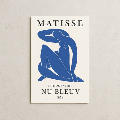 Matisse Nu Bleu Posteri