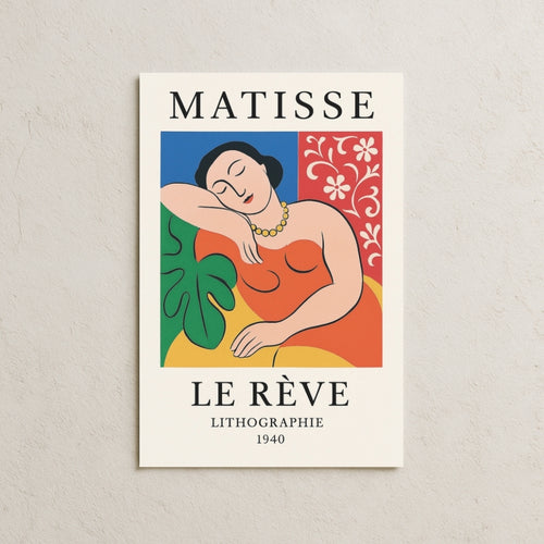 Matisse Le Reve Posteri-1