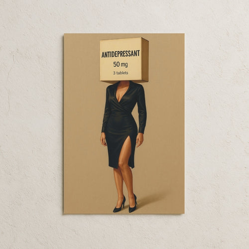 Antidepressant Kadın Posteri