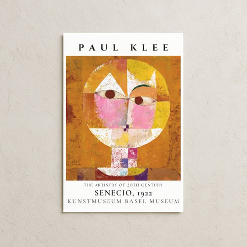 Paul Klee - Senecio, 1922 Posteri