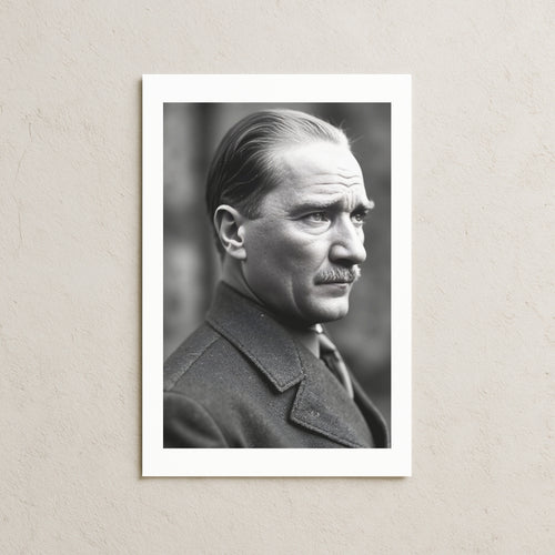 Atatürk Siyah-Beyaz Posteri