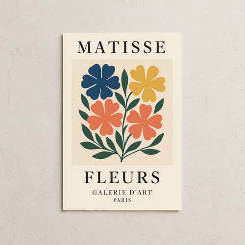 Matisse Fleurs Posteri
