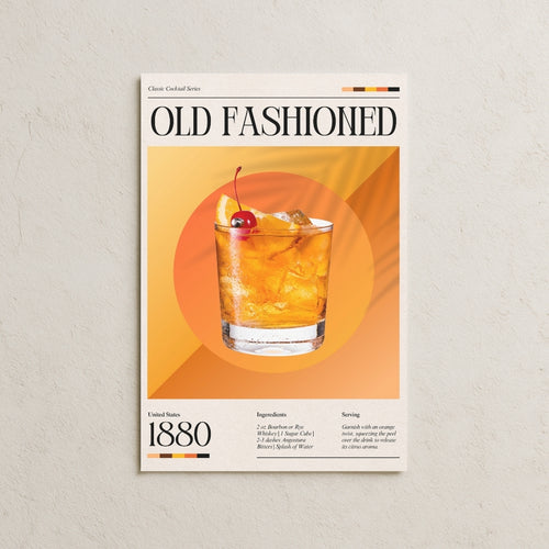 Old Fashioned 1880 Posteri