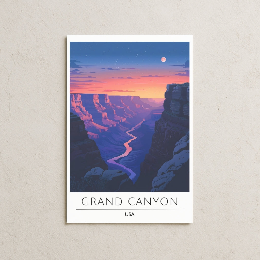 Dark Grand Canyon Posteri