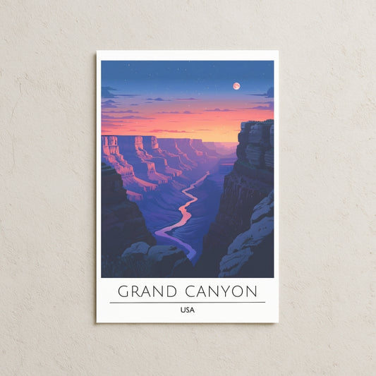 Dark Grand Canyon Posteri