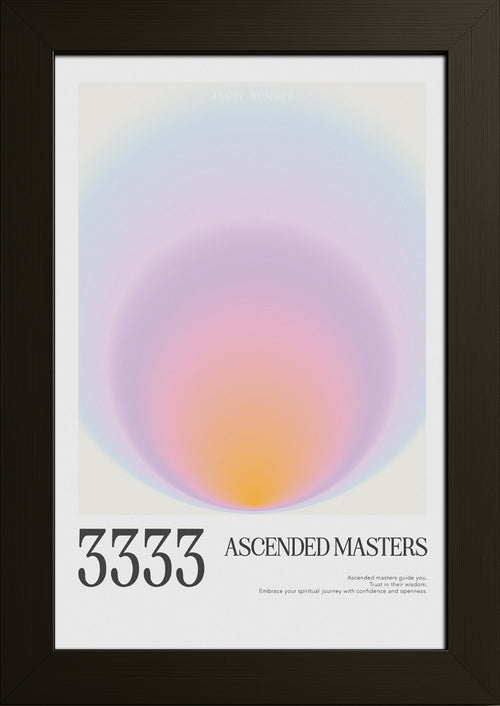 3333 Ascended Masters Posteri