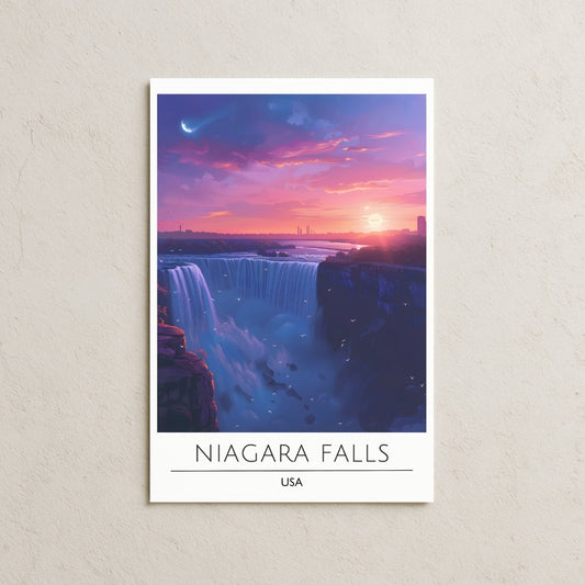 Dark Niagara Falls Posteri