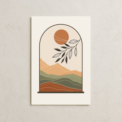 Dağ Manzarası Posteri-2