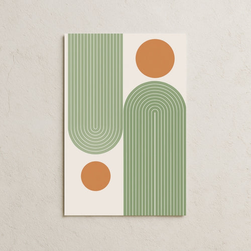 Çizgisel Formlar Posteri-3