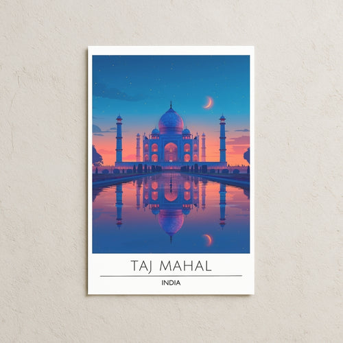 Dark Taj Mahal Posteri