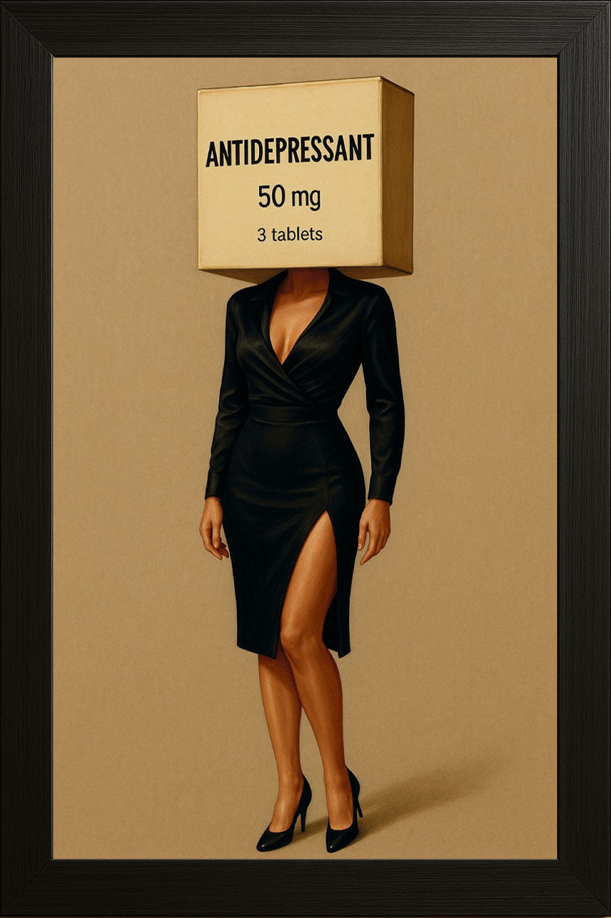 Antidepressant Kadın Posteri