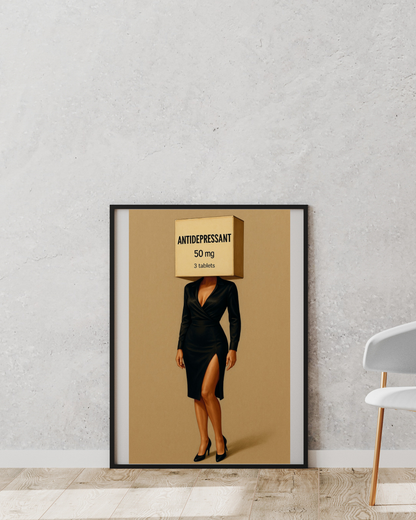 Antidepressant Kadın Posteri