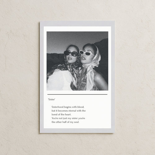 kişiye özel (sister) poster