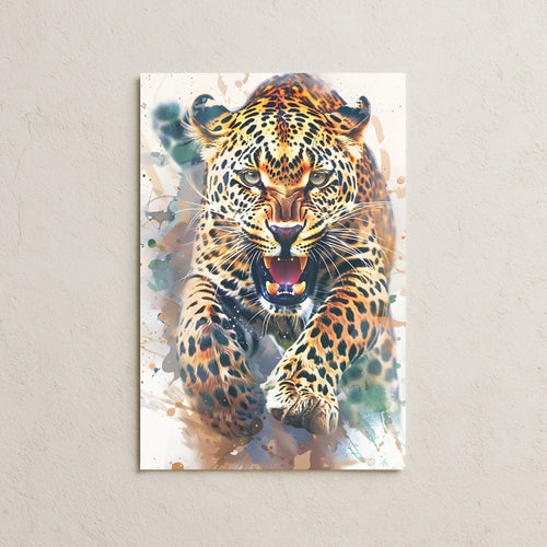 Sulu Boya Çita Posteri