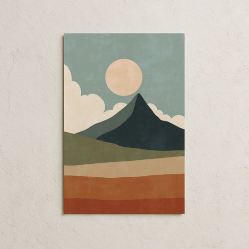 Dağ Manzarası Posteri-1