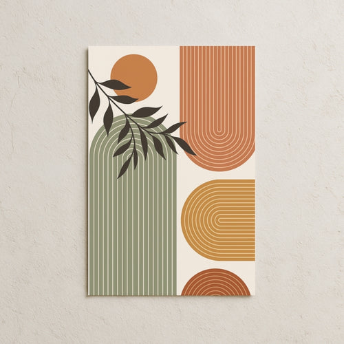 Çizgisel Formlar Posteri-2