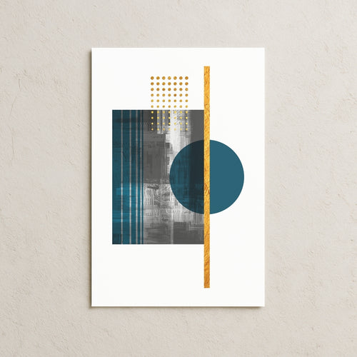 Geometrik şekiller Posteri-2