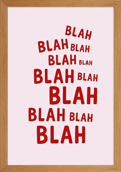 Blah Blah Blah... Posteri