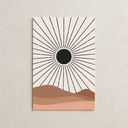 Çizgisel Güneş Işınları Posteri